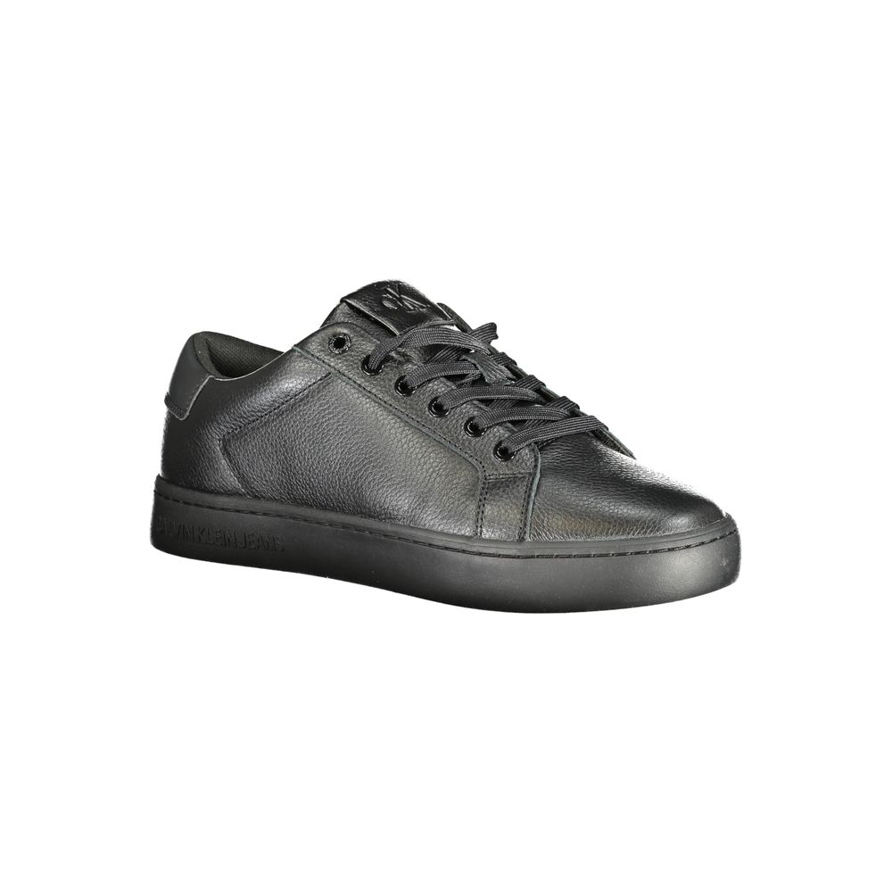 Calvin Klein Schwarzer Sneaker aus Polyurethan für Herren