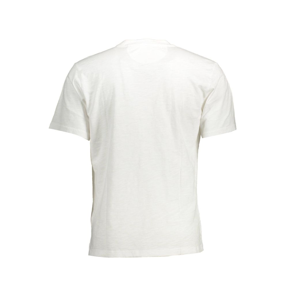 La Martina Baumwoll-T-Shirt in Weiß
