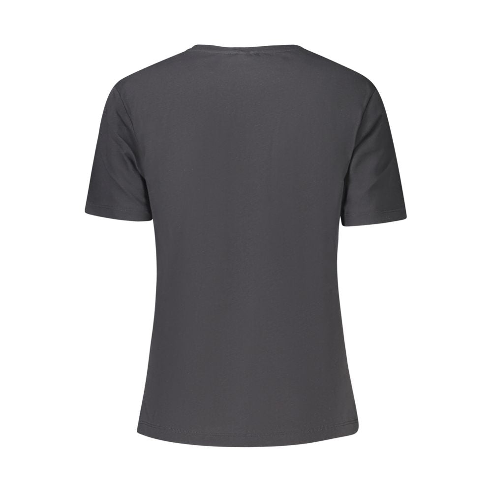 North Sails Baumwoll-T-Shirt in Schwarz
