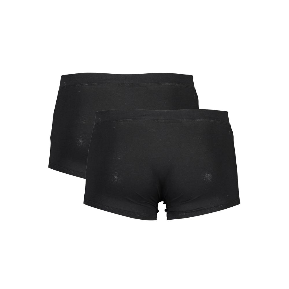 North Sails Schwarze Herren-Boxershorts aus Baumwolle