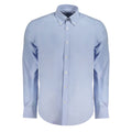 Harmont & Blaine Men's Sky Blue Cotton Shirt