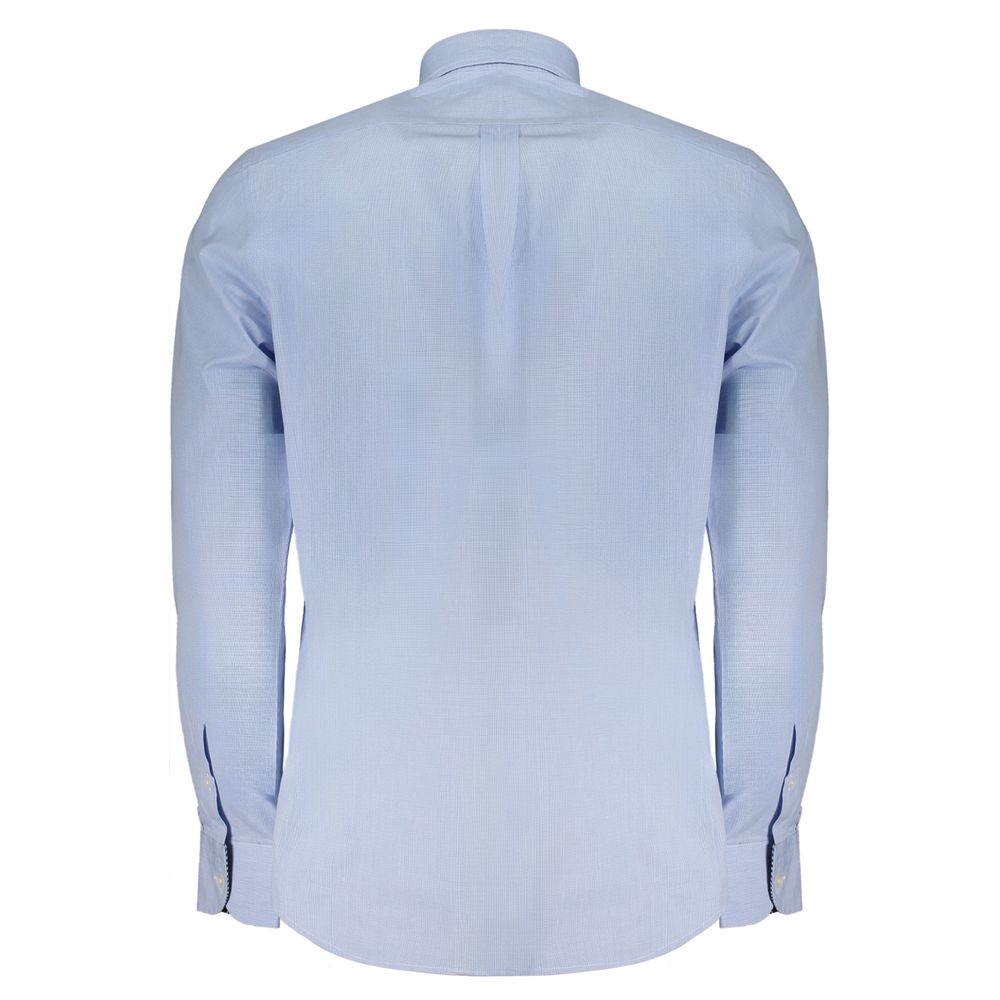 Harmont & Blaine Men's Sky Blue Cotton Shirt