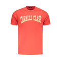 Cavalli Class Baumwoll-T-Shirt in Rot