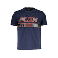 Plein Sport Cotton T-Shirt in Blue