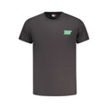 Tommy Hilfiger Schwarzes Baumwoll-T-Shirt für Herren