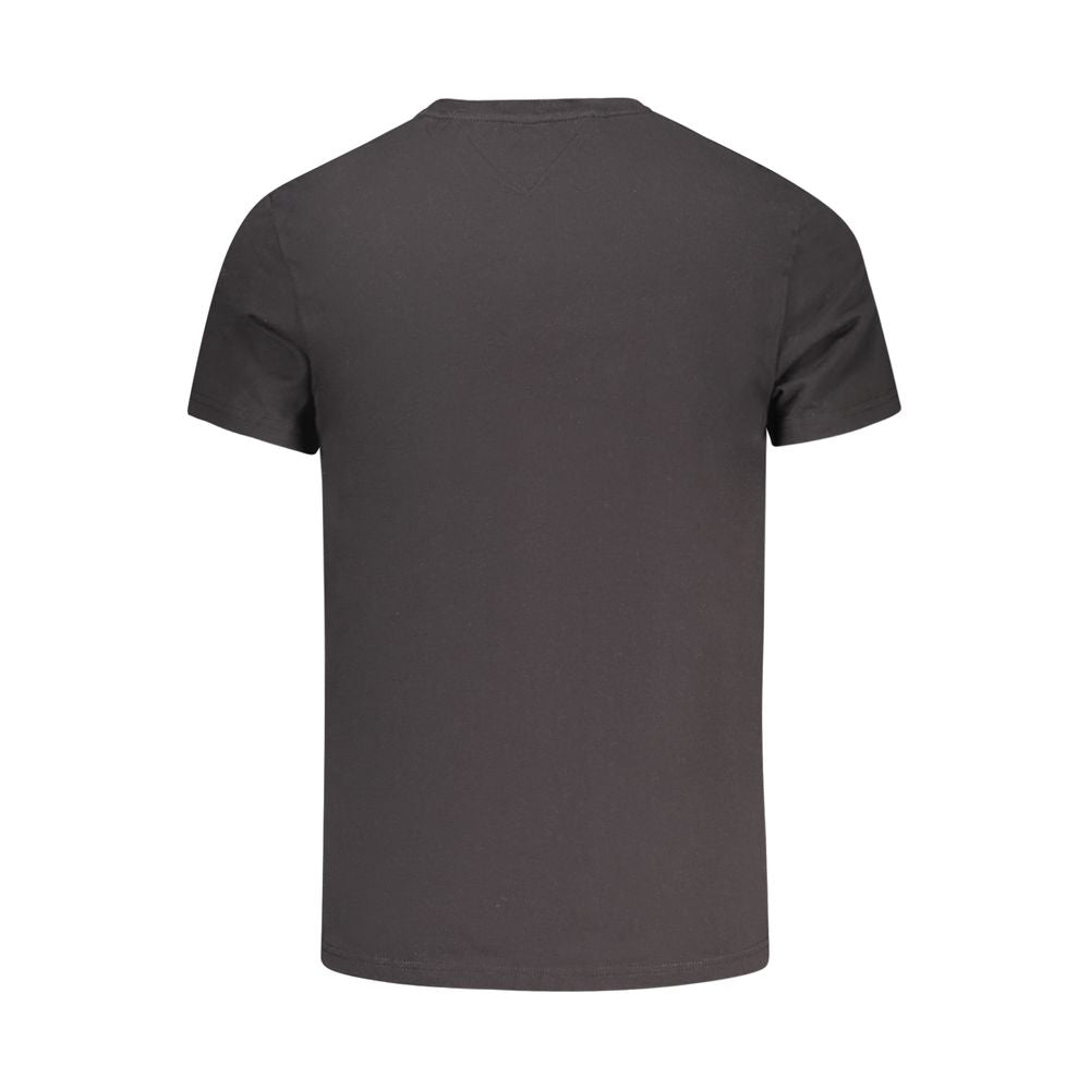 Tommy Hilfiger Schwarzes Baumwoll-T-Shirt