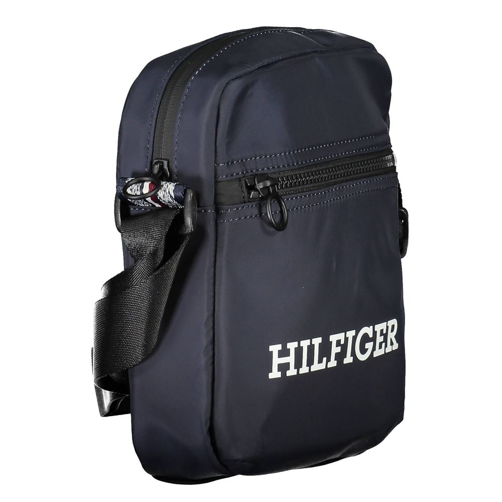 Tommy Hilfiger Blaue Polyester Männer Umhängetasche