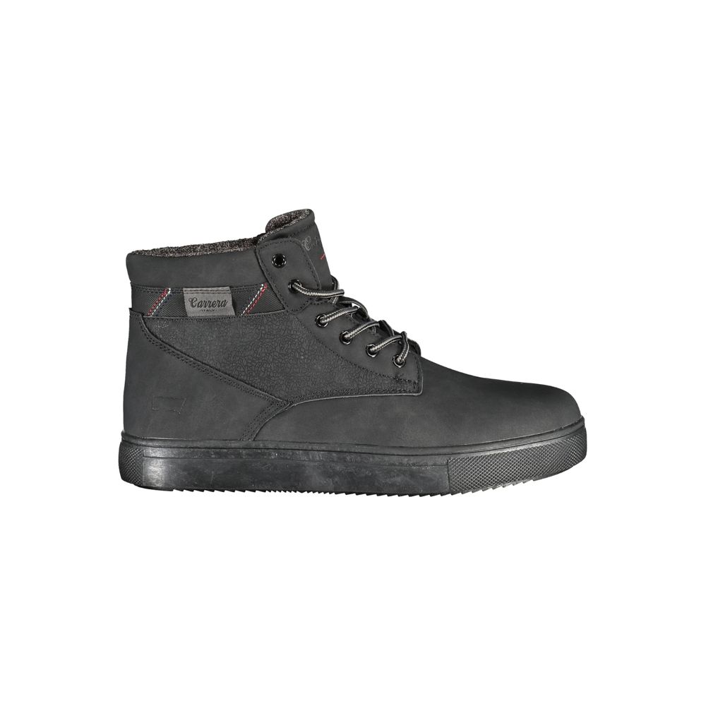 Carrera Schwarzer Polyester Herrenstiefel