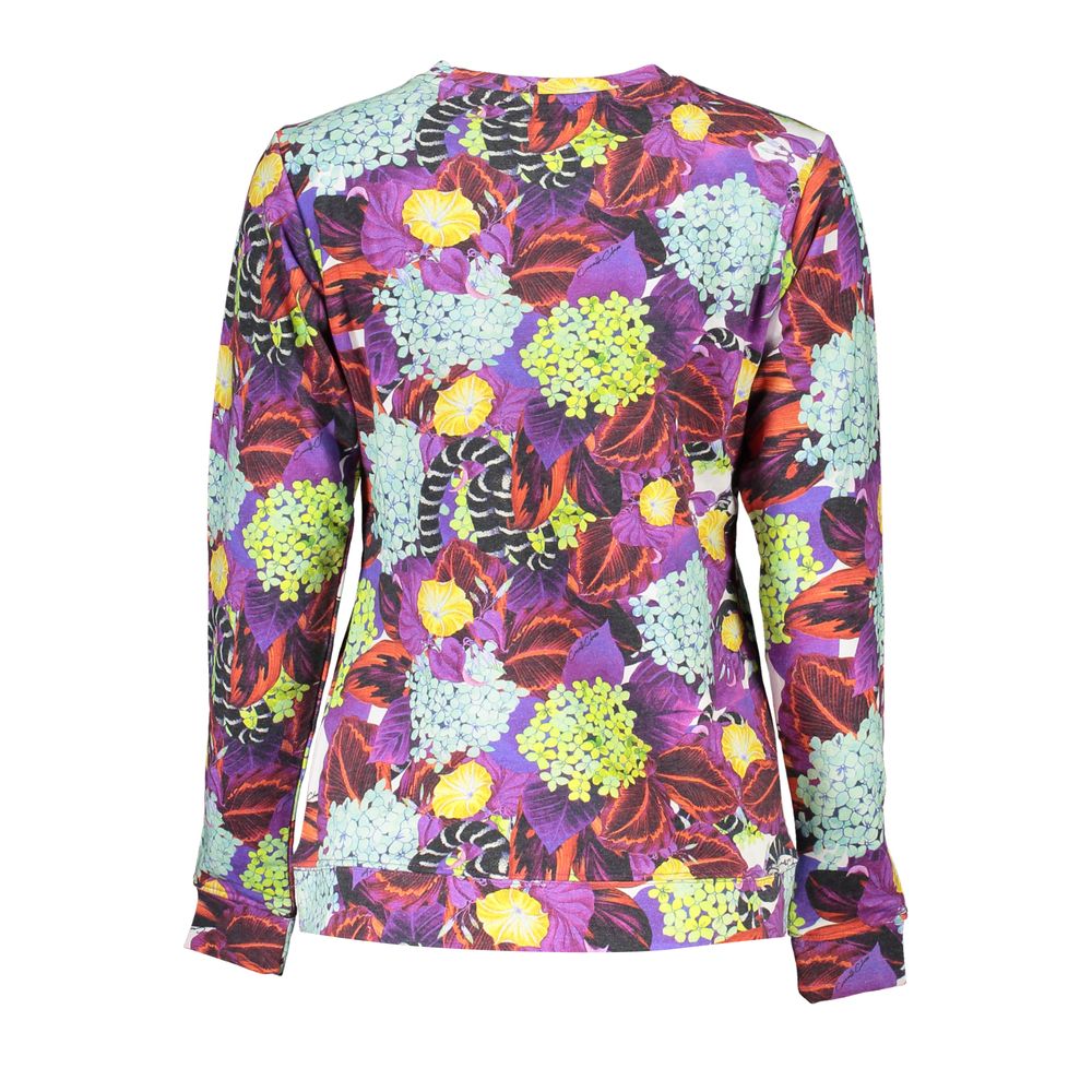Cavalli Class Lila Baumwolle Frauen Pullover