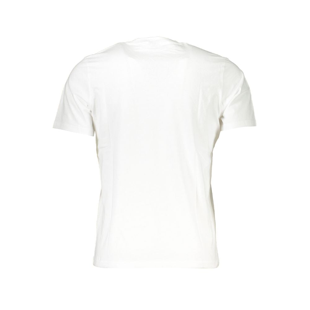 North Sails Bianco Baumwoll-T-Shirt für Herren