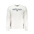 North Sails Weißes Herren-Sweatshirt aus Baumwolle