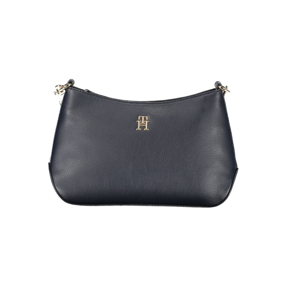 Tommy Hilfiger Blaue Polyester Handtasche
