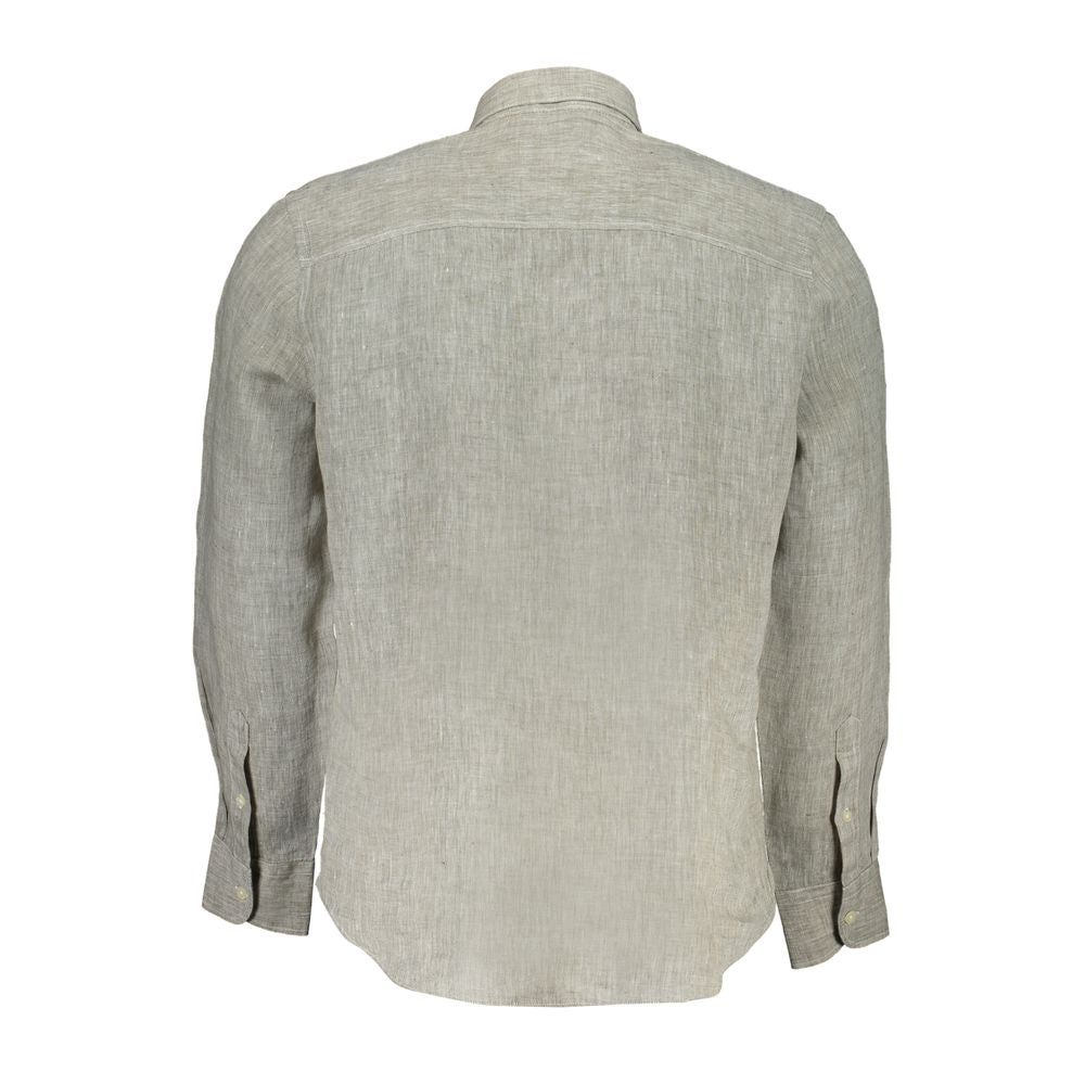 North Sails Grey Linen Shirt