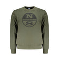 North Sails Grüner Baumwollpullover für Männer
