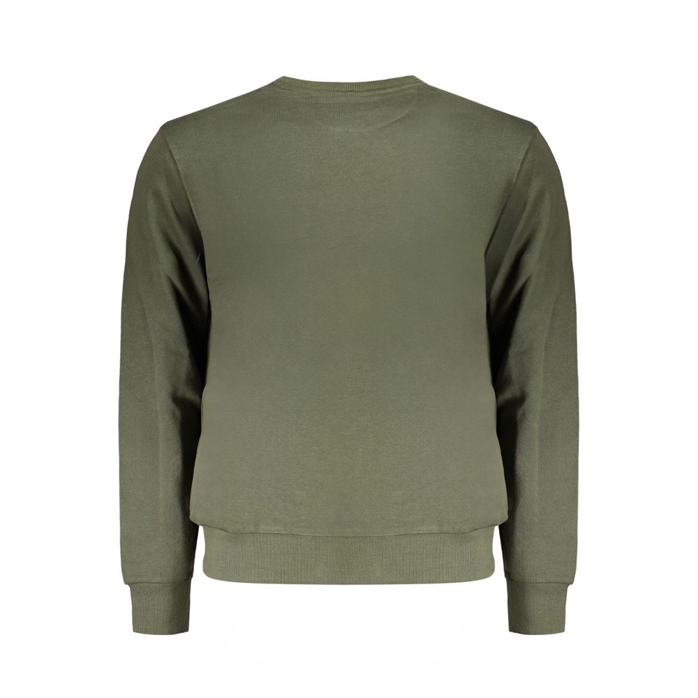 North Sails Grüner Baumwollpullover für Männer