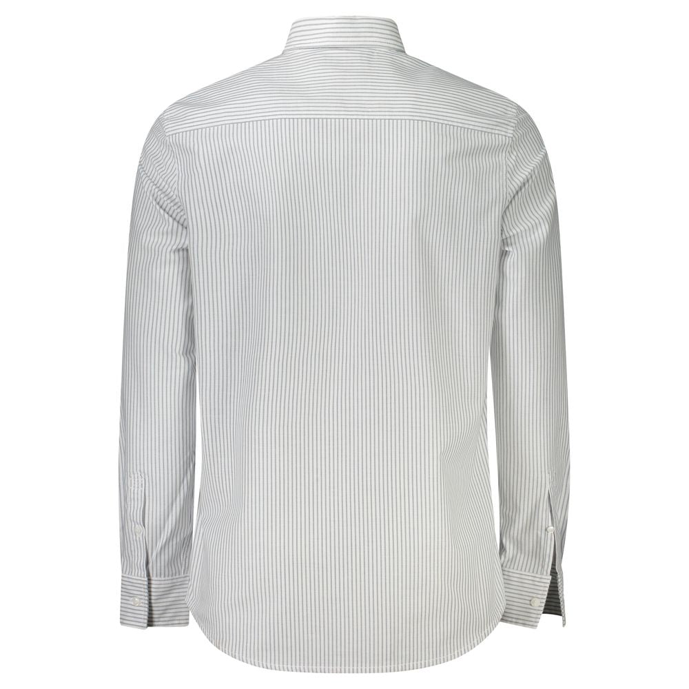 Calvin Klein Men's White Cotton Shirt