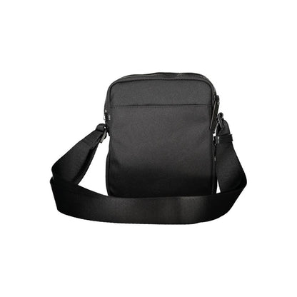 Calvin Klein Schwarze Polyester Männer Umhängetasche