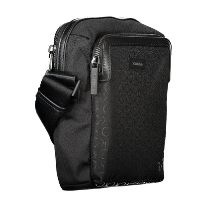 Calvin Klein Schwarze Polyester Männer Umhängetasche