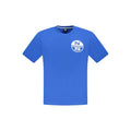 North Sails Blaues Baumwoll-T-Shirt für Herren