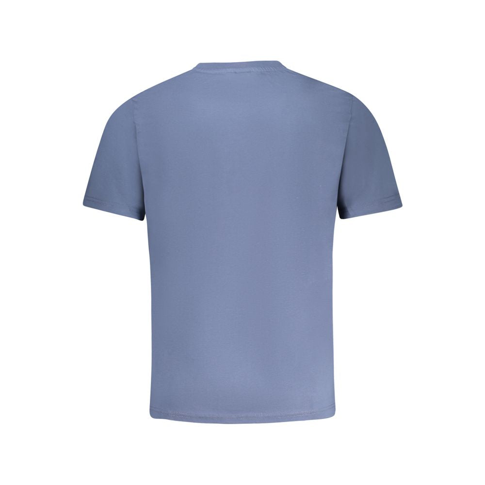 North Sails Blu Baumwoll-T-Shirt für Herren