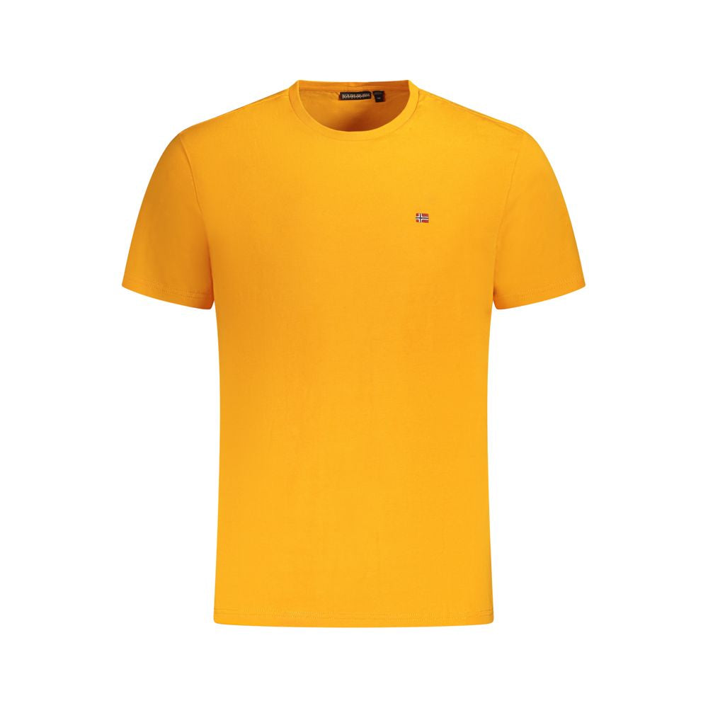 Napapijri Cotton T-Shirt in Orange