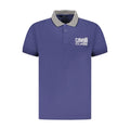 Cavalli Class Blu Cotton Herren Poloshirt