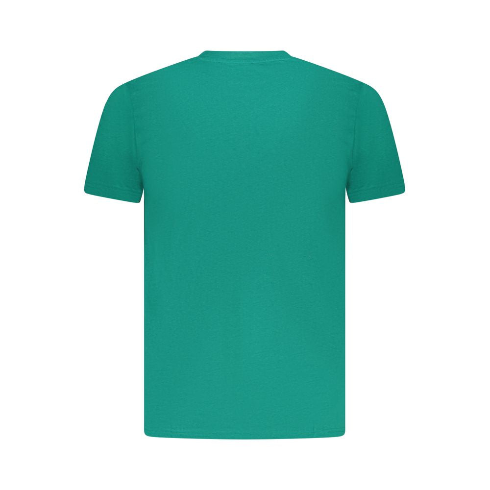 Cavalli Class Verde Baumwoll-T-Shirt für Herren