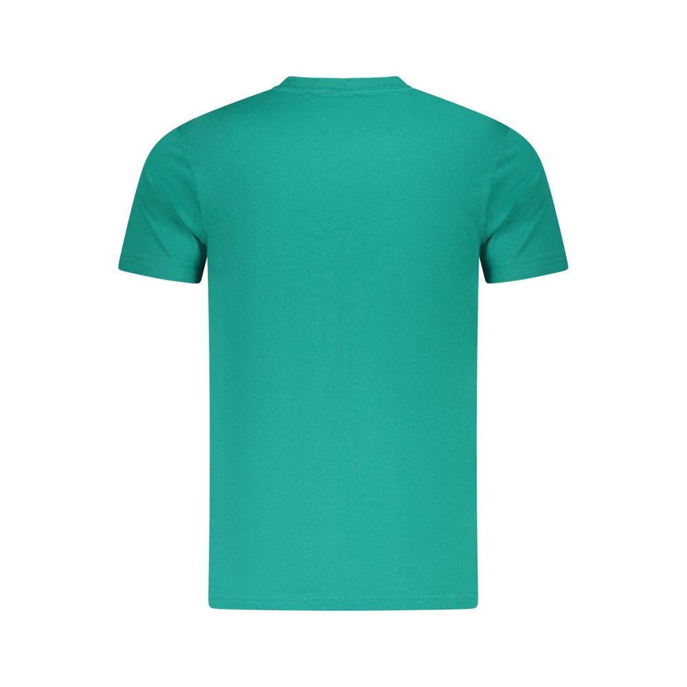 Cavalli Class Verde Baumwoll-T-Shirt für Herren