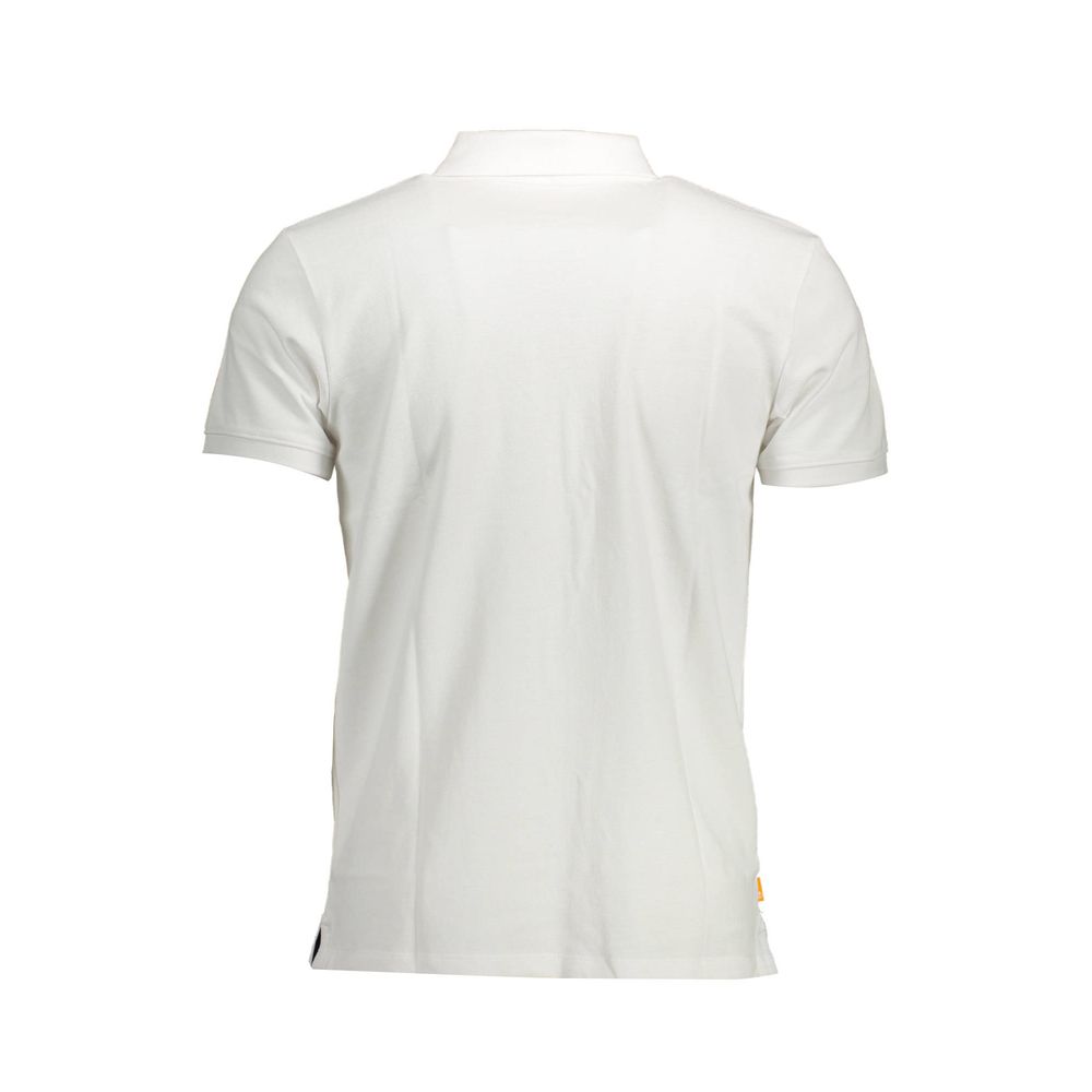 Timberland Weißes Poloshirt aus Baumwolle für Herren