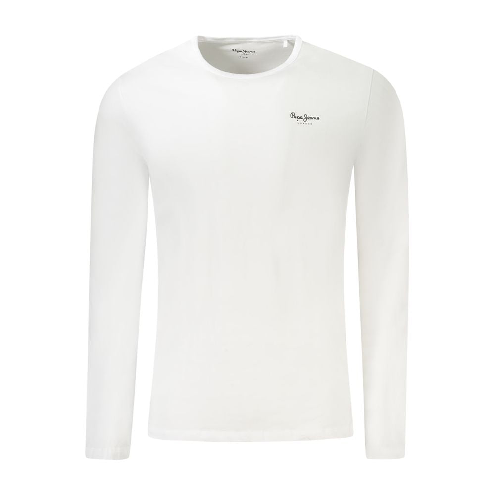 Pepe Jeans Baumwoll-T-Shirt in Weiß