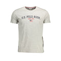U.S. POLO ASSN. Graues Baumwoll-T-Shirt
