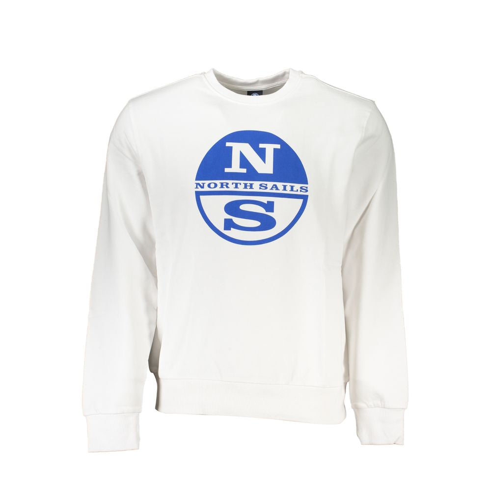 North Sails White Cotton Jumper for Men