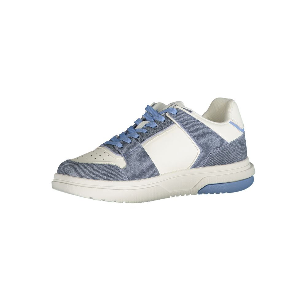 Tommy Hilfiger Light Blue Leather Women's Sneakers