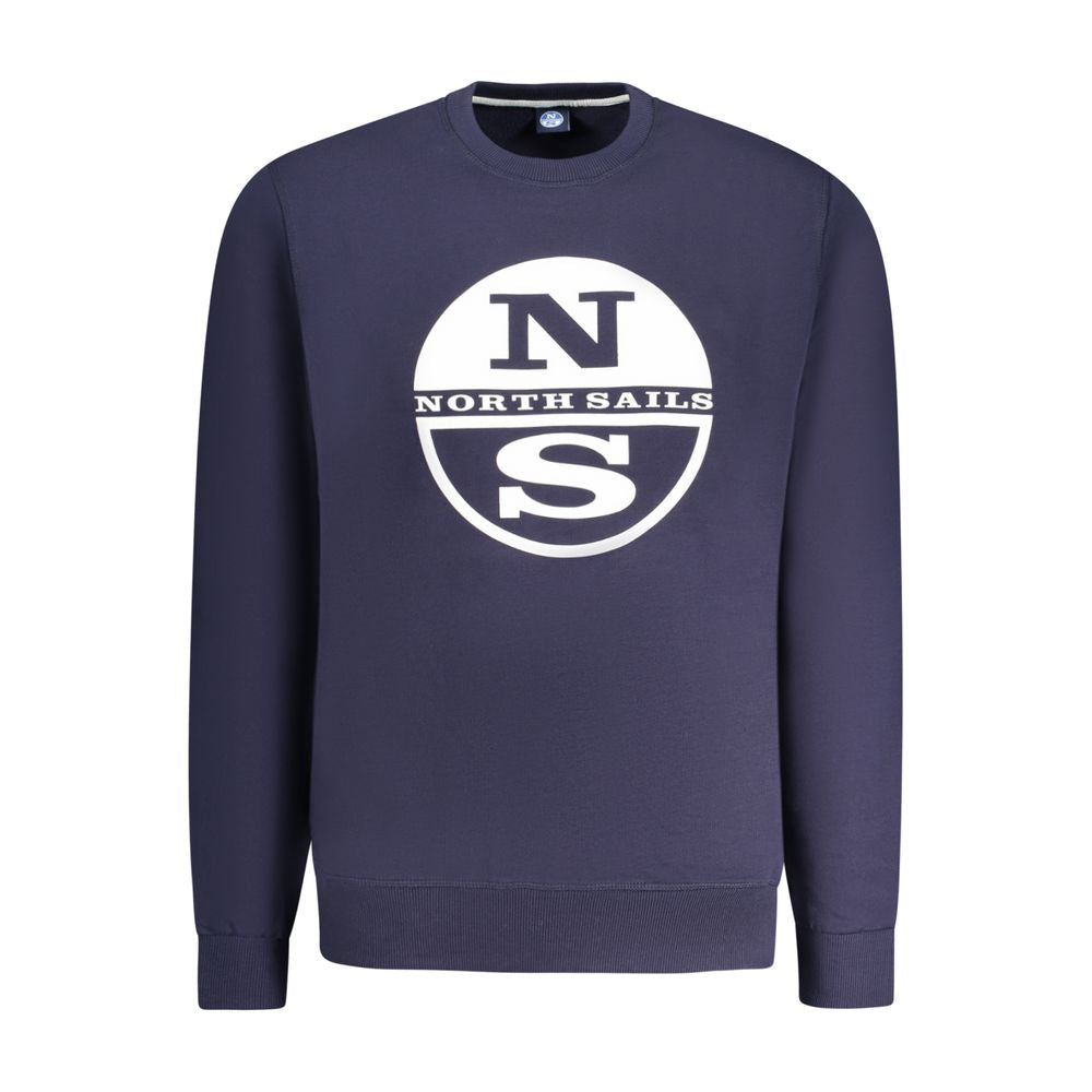 North Sails Blauer Baumwoll-Sweatshirt für Herren