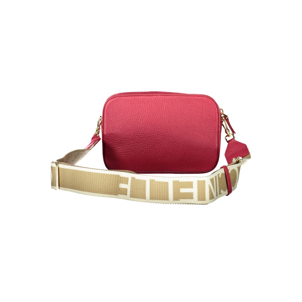 Coccinelle Rote Lederhandtasche