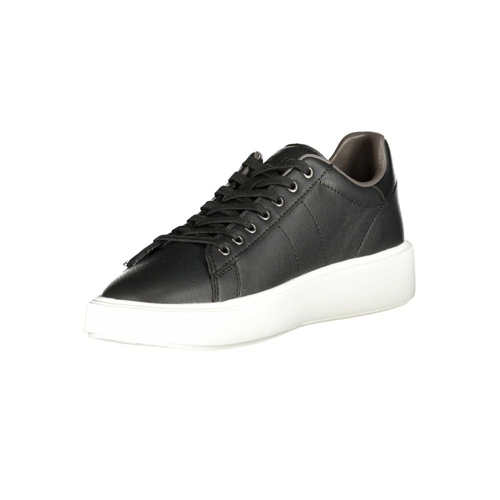 Blue Black Polyester Sneaker