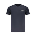 Cavalli Class Blu Baumwoll-T-Shirt für Herren