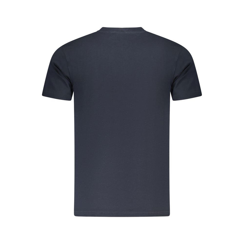 Cavalli Class Blu Baumwoll-T-Shirt für Herren
