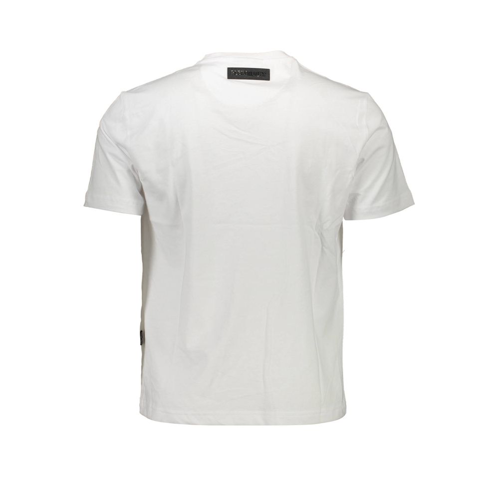 Plein Sport White Cotton Men's T-Shirt