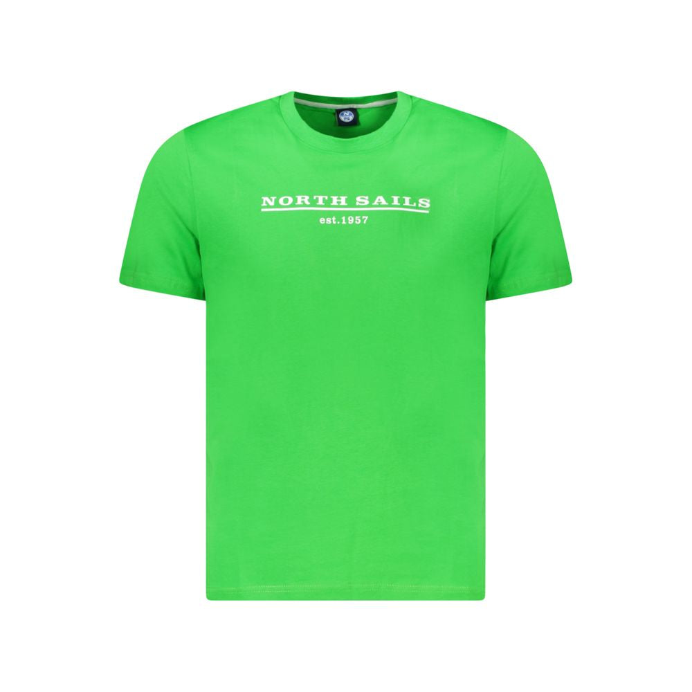 North Sails Cotton T-Shirt in Green