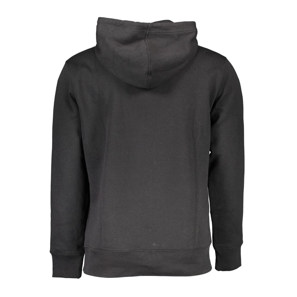 Calvin Klein Baumwoll-Sweatshirt in Schwarz