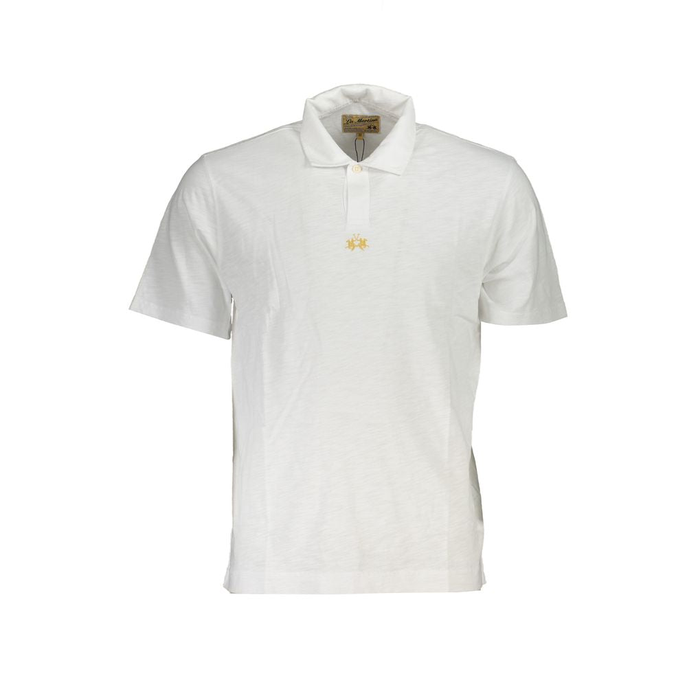 La Martina polo shirt made of pure cotton with stylish embroidery