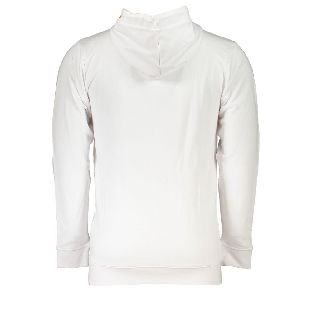 Cavalli Class Weißes Baumwoll-Sweatshirt für Herren