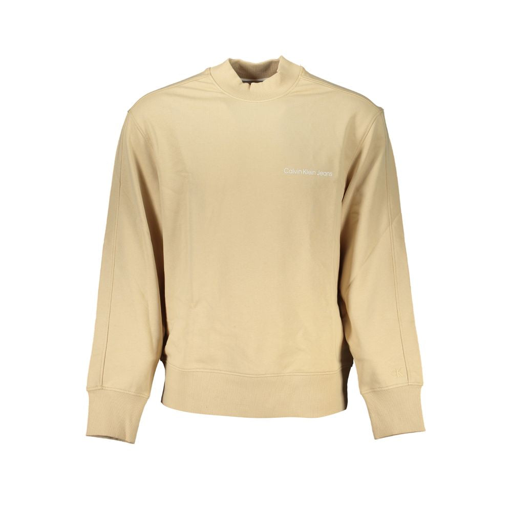 Calvin Klein Beige Cotton Men's Sweater