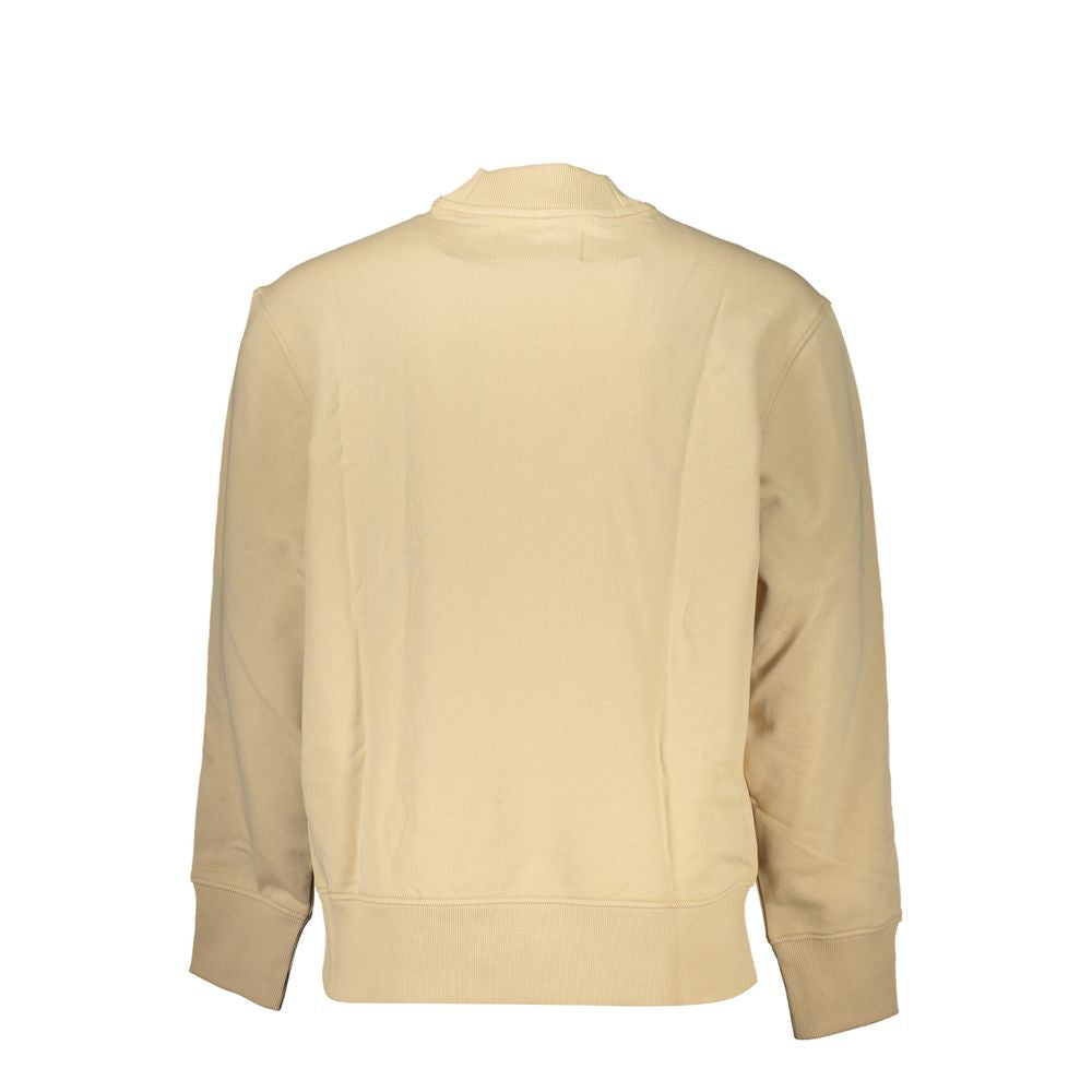 Calvin Klein Beige Cotton Men's Sweater
