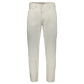 Calvin Klein Men's White Cotton Jeans