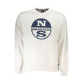 North Sails Bianco Baumwoll-Sweatshirt für Herren