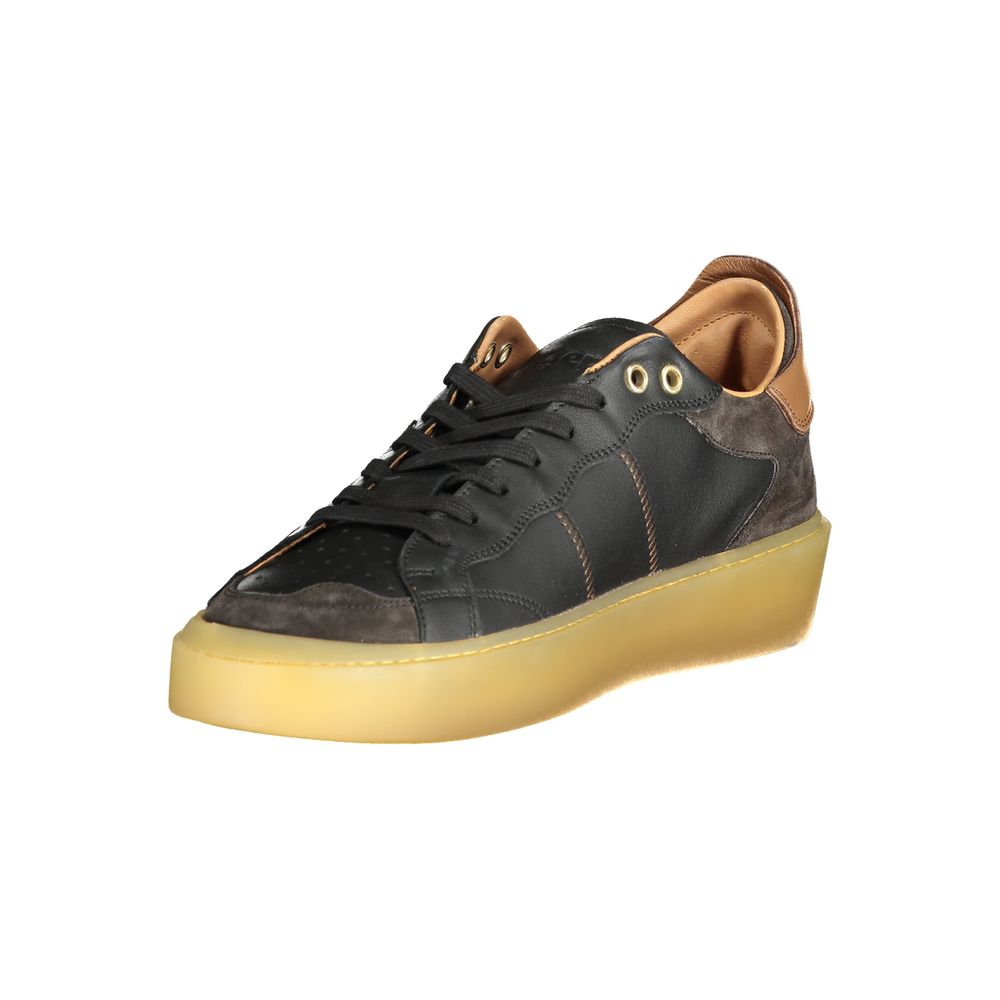 Blue Black Polyester Sneaker