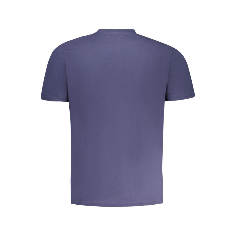 North Sails Blaues Baumwoll-T-Shirt für Herren