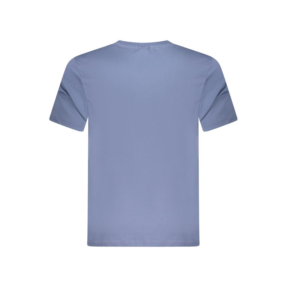 North Sails Blaues Baumwoll-T-Shirt für Herren